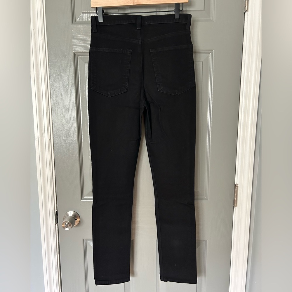 Reformation Black Ultra High & Skinny Jeans 29